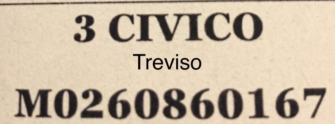 Отель Civico3 Тревизо Экстерьер фото